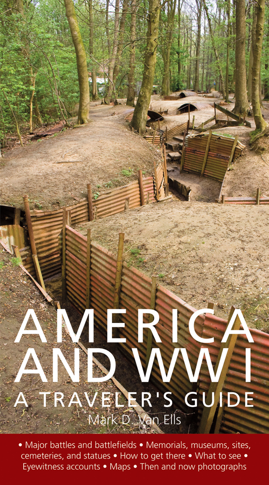 "America and WWI A Traveler's Guide" book cover